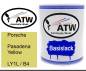 Preview: Porsche, Pasadena Yellow, LY1L / B4: 1L Lackdose, von ATW Autoteile West.